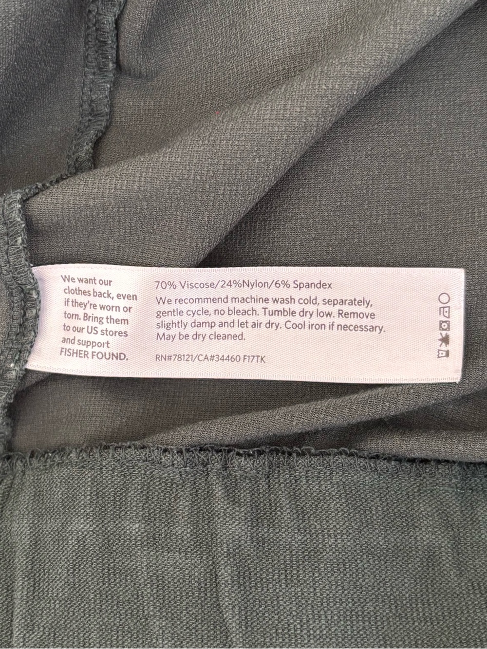 Eileen Fisher Washable Stretch Crepe Pants - Picture 7 of 7